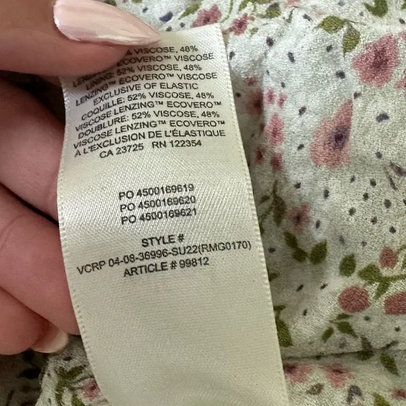 Aritzia wilfred bellow mini dress floral - Picture 6 of 6